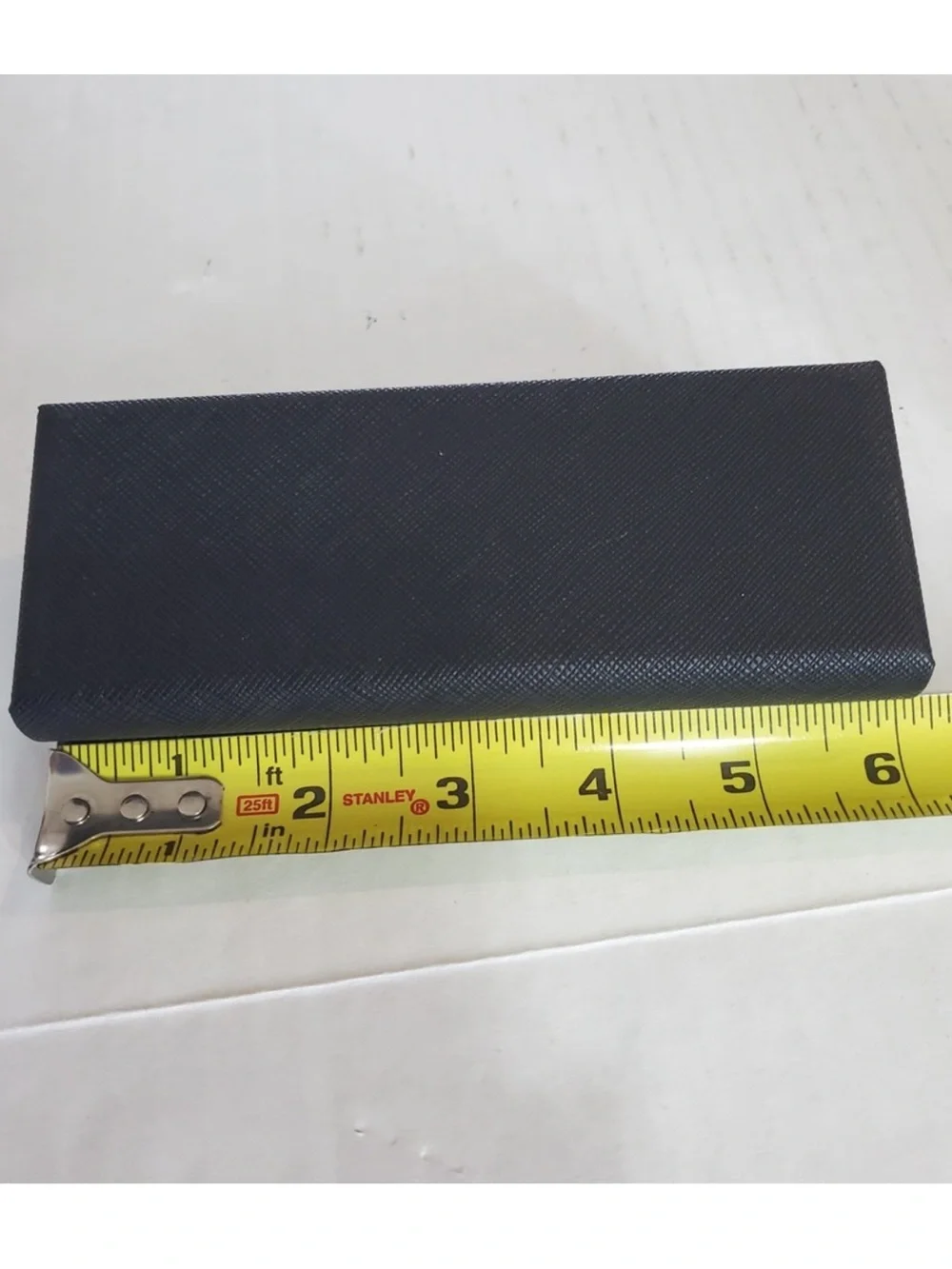 Prada Black Saffiano Leather Hard Glasses Case